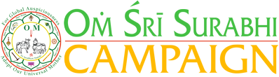 Oṁ Śrī Surabhi Campaign Logo